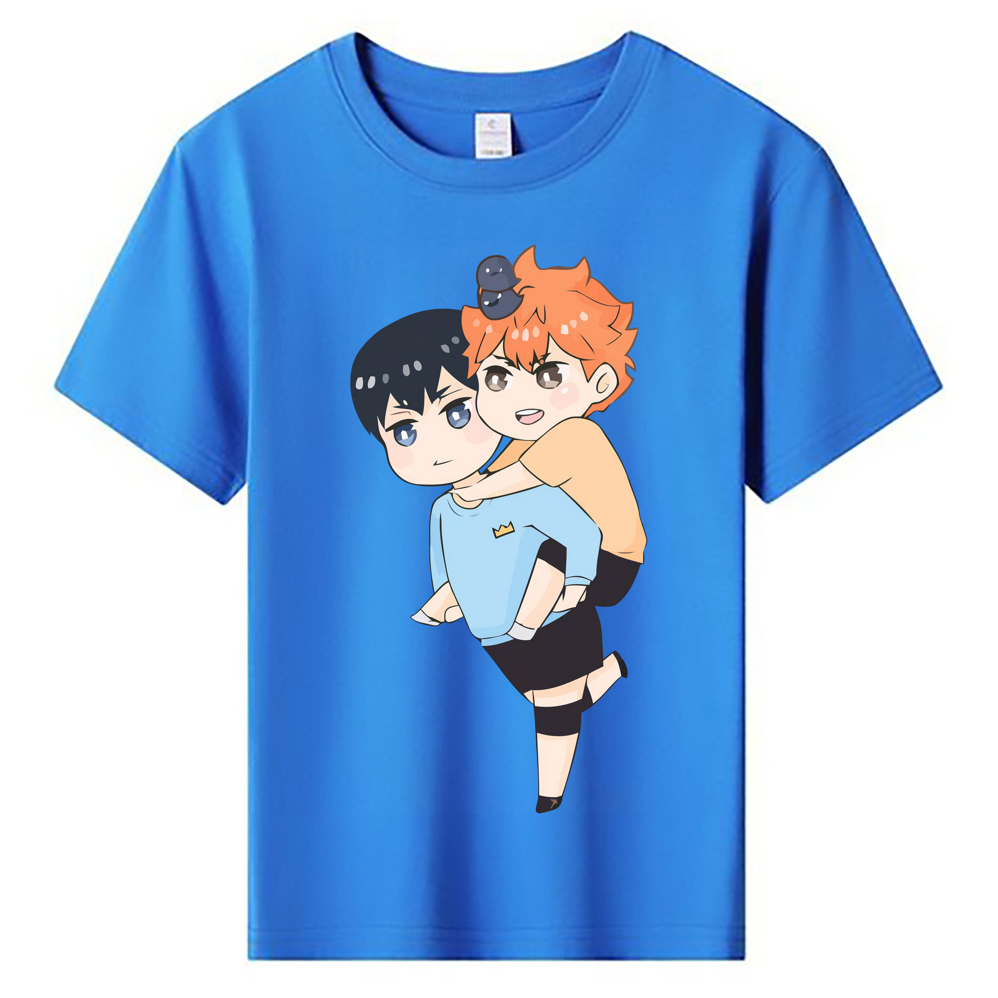（画像用） ハイキュー!! Haikyu!! 綿100％キッズTシャツ（フロントプリント）